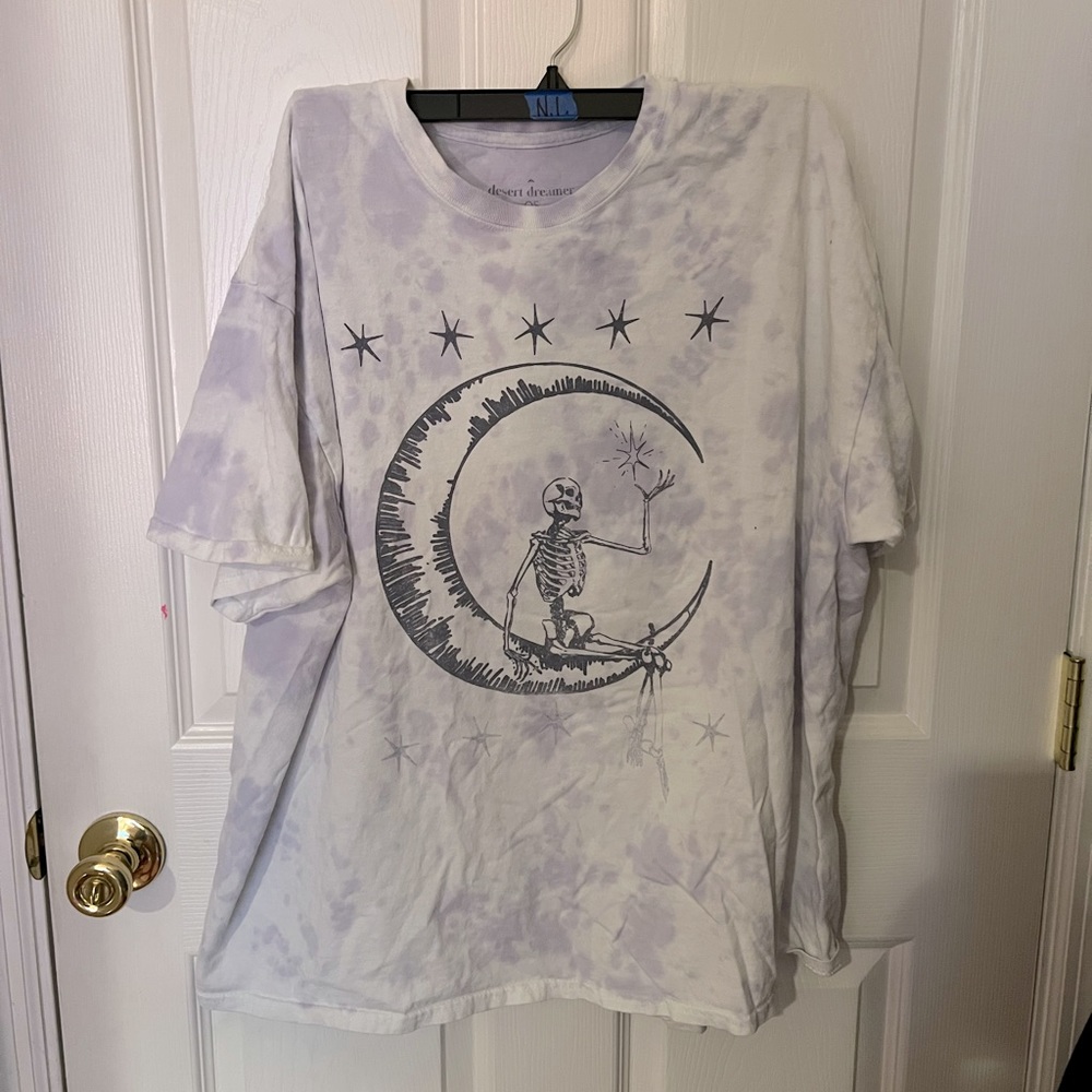 Pacsun Skeleton Moon Tee